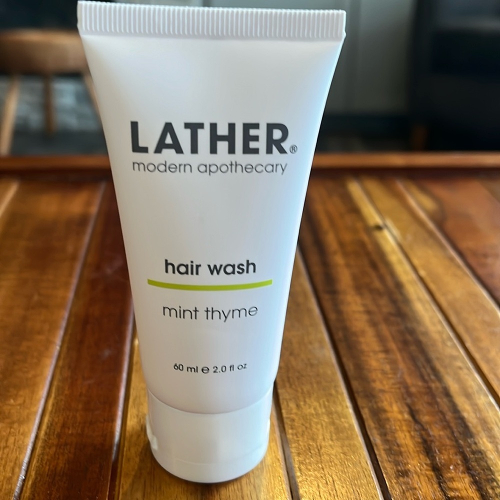 Lather modern apothecary. Hair wash. Mint Thyme​